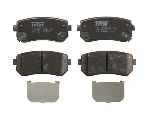 Brake pads set rear - brake, right