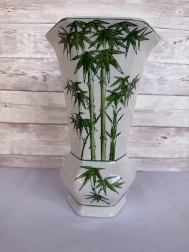 Chinese porcelain bamboo vase - chinese,