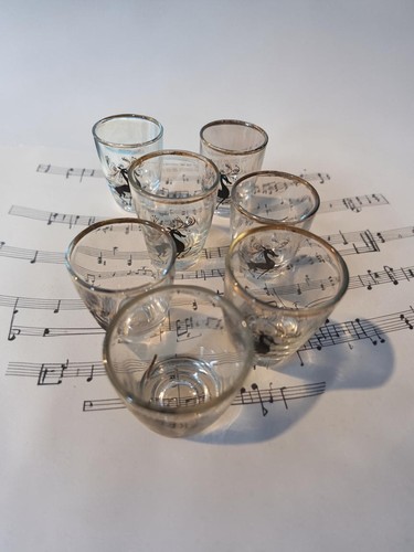 Vintage shot sherry - 7, shot/sherry