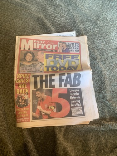 Daily mirror newspaper - 26, may