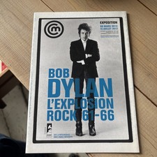 Exhibition Program Bob Dylan The Rock Explosion 61 - 66 in 2012