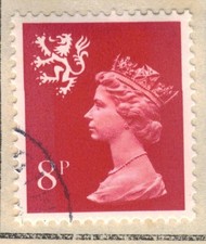 S26 8p Rosine SCOTLAND - FINE USED - GB Machin