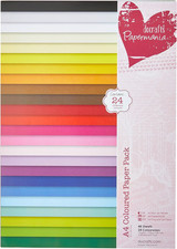 Papermania A4 Coloured Paper, Pack of 48, Multi-Colour