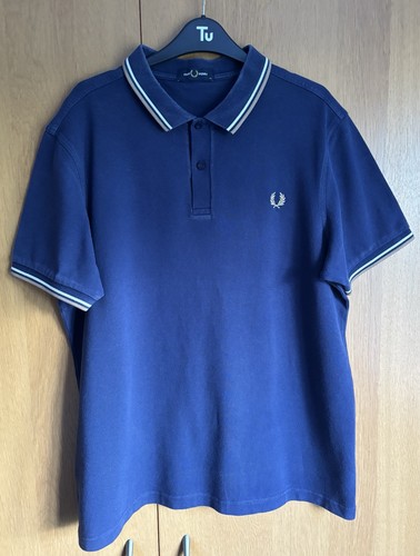 Fred perry navy short - short, sleeve