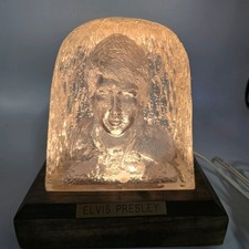 Elvis Presley Lighted Bust
