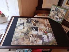 Faithful Companions (DOGS) jigsaw puzzle 1000 pieces complete from Otter House 