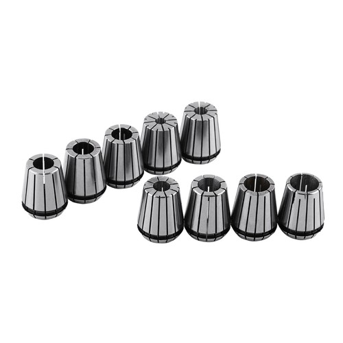 9pcs er32 spring collet set - collet,
