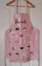 New Afternoon  Tea  At Harrods kitchen chef Ladies Apron. New Unused