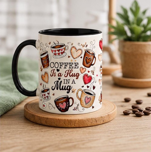 Coffee hug mug - a, |
