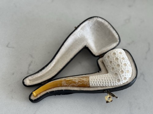 Meerschaum unused intricate - meerschaum,