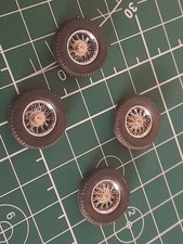 4x 1/43rd scale Rubber Car