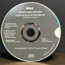 Dell Drivers and Utilities DVD