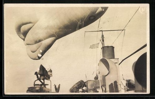 Photo barrage balloon - balloon, over