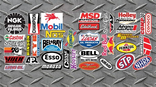 Racing decals stickers - decals,