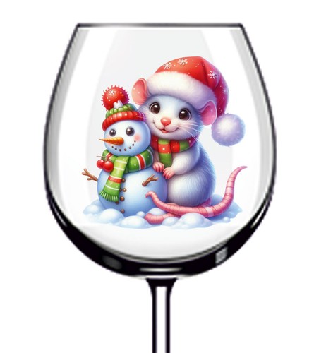 12x colorful christmas - 12x, rat