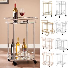 Rolling Serving Cart Kitchen