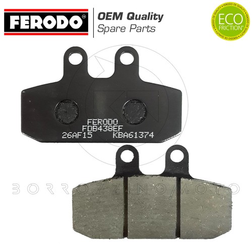 Brake pads anterior - anterior, ferodo