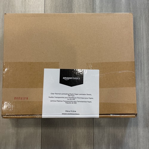 Amazon basics clear thermal - clear,