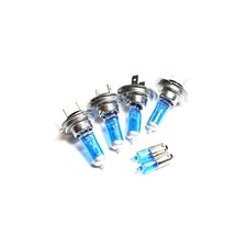 Saab 9-5 YS3G H7 H7 H6W 100w Super White Xenon HID High/Low/Side Headlight Bulbs