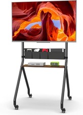 Rolling TV Stand with Storage