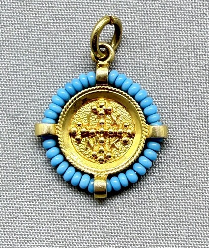 14k gold constantinato - 14k, pendant