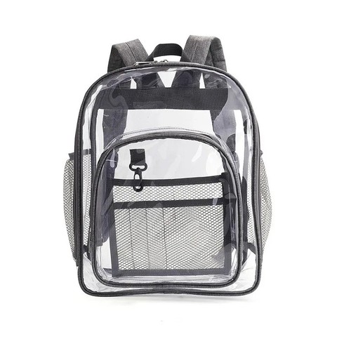 Clear transparent large - clear,