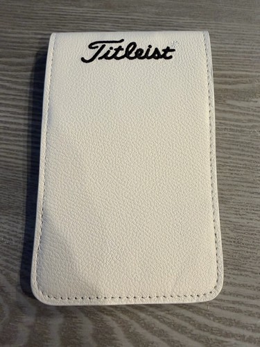 Titleist yardage book - yardage, cover