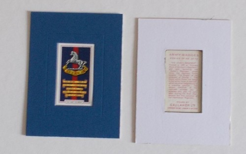 Cigarette card gallaher - by,
