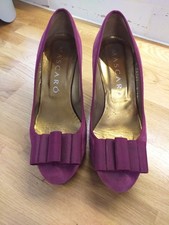 Purple Mascaro High Heel Shoes