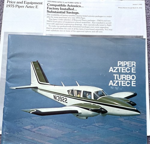 Piper aztec 1975 - e,