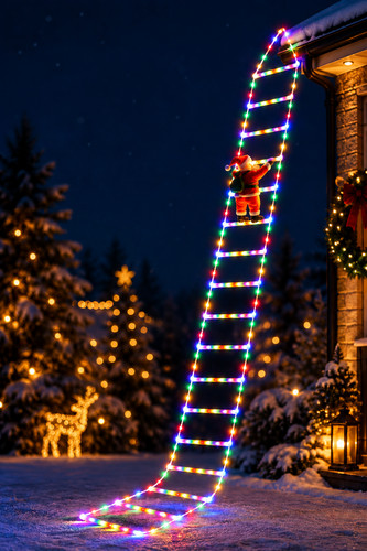 8ft christmas ladder - 9.8ft,