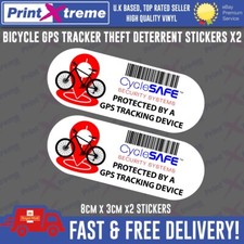 CYCLE GPS TRACKER STICKERS