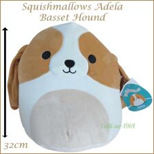 Squishmallows Adela The Tan Basset Hound 12 Inch Kellytoy NEW Plush Toy