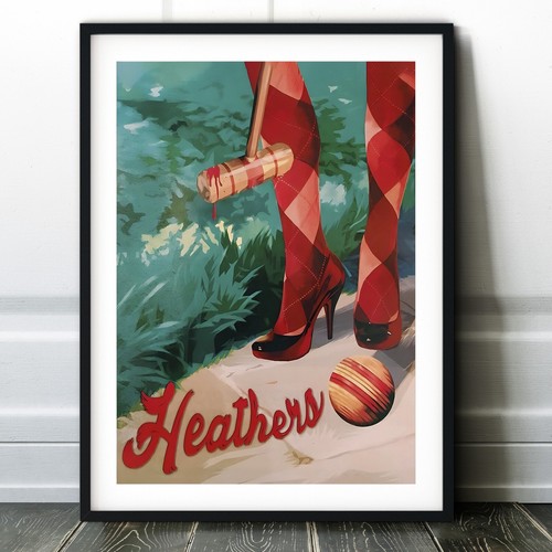 Heathers the musical poster - heathers,