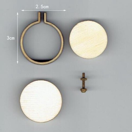 10pcs mini embroidery - 10pcs,