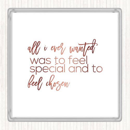 Rose gold all wanted quote - rose,