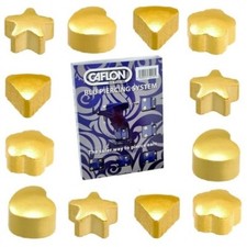 12 Pair Caflon Gold Plated