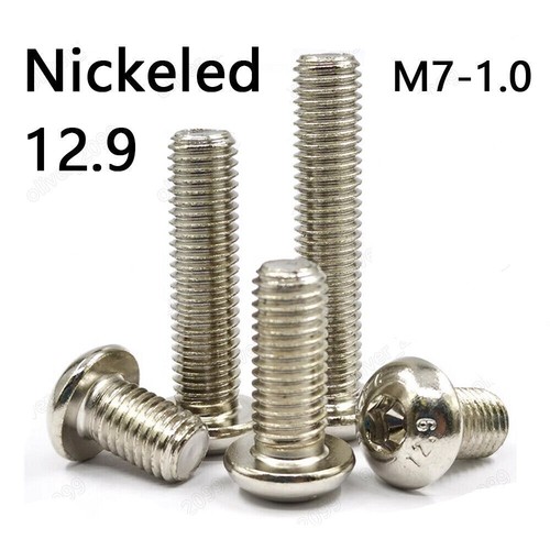 Nickeled steel hex - 12.9,