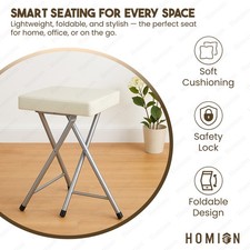 Folding Stool Soft Padded