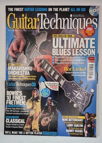 Guitar techniques magazine - guitar,