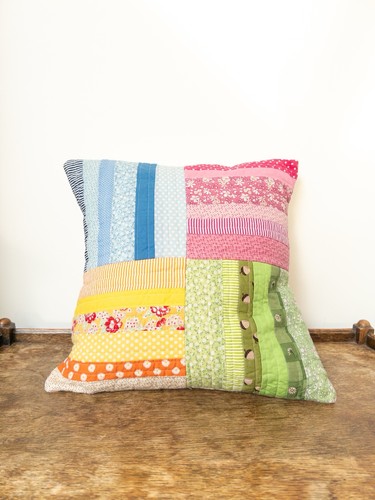 Handmade quilted patchwork - quilted,
