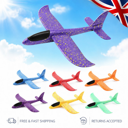 Glider plane 48cm large - glider, hand