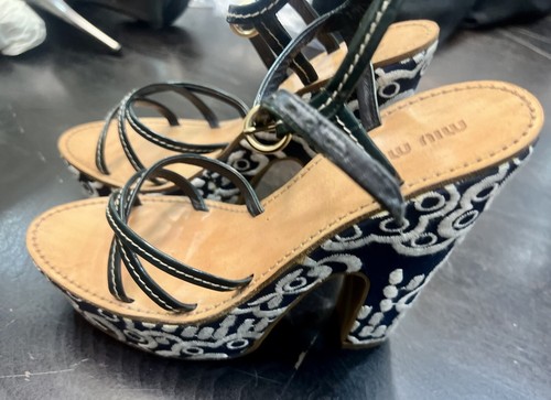 Miu shoes leather - miu,