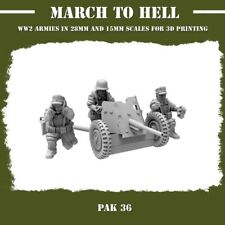 German Pak 36 Cannon - 28mm -