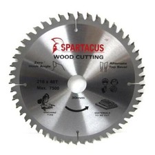 Wood Cutting Saw Blade 216 mm x 48 Teeth x 30mm Dewalt DW700 DW712 DW701 DW707