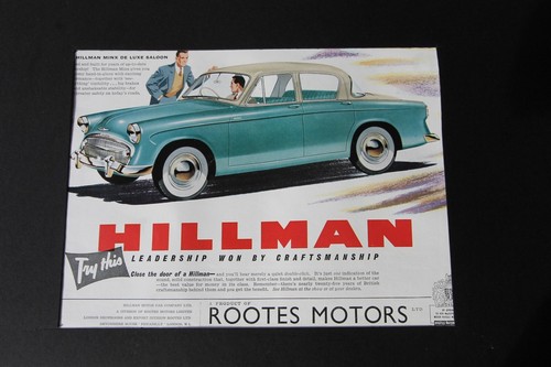 Original 1956 magazine advert