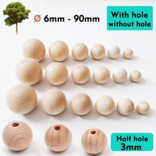 Wooden Balls Natural Craft