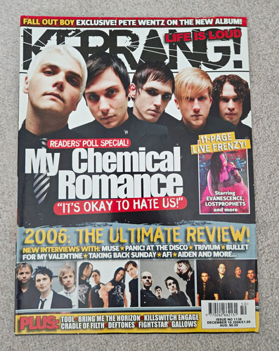 Kerrang chemical romance - kerrang!,
