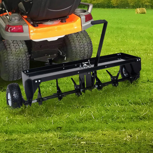 Walplus lawn aerator 102cm tow - lawn,