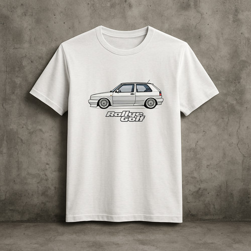Mk2 golf rallye white - mk2,